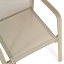 PROSSECO Scaun suprapozabil exterior sampanie