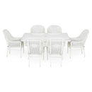 SUSAN Set mobilier terasă/grădină, 6 scaune și masă