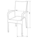 PRESLEY Scaun suprapozabil exterior