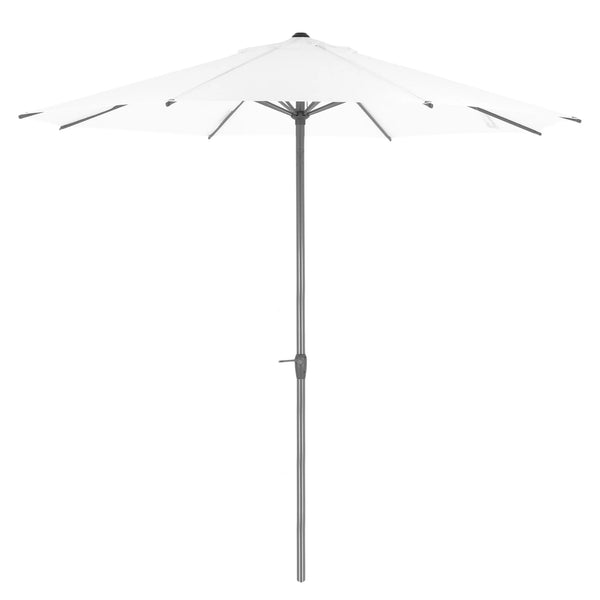 CALPE Umbrelă rotundă, D.300cm gri/alb