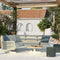 PLAY Set mobilier terasă/grădină, colțar și măsuță