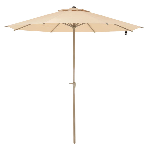 CALPE Umbrelă rotundă, D.300cm sampanie/bej