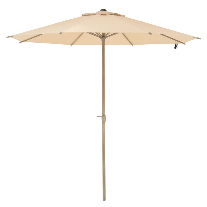 CALPE Umbrelă rotundă, D.300cm sampanie/bej