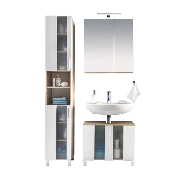 PORTO Set mobilier baie 3 piese-maisonmarket.ro