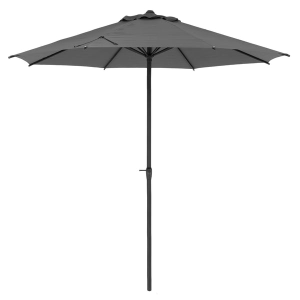 CALPE Umbrelă rotundă, D.300cm negru/gri