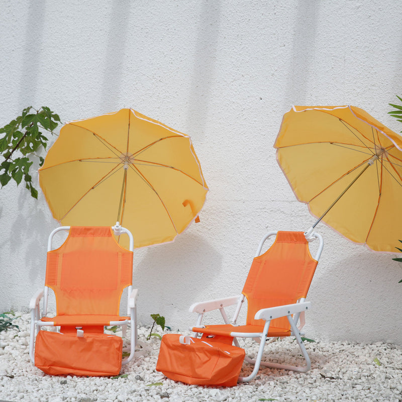 KIDS BEACH Scaun cu parasolar și geantă frigorifică