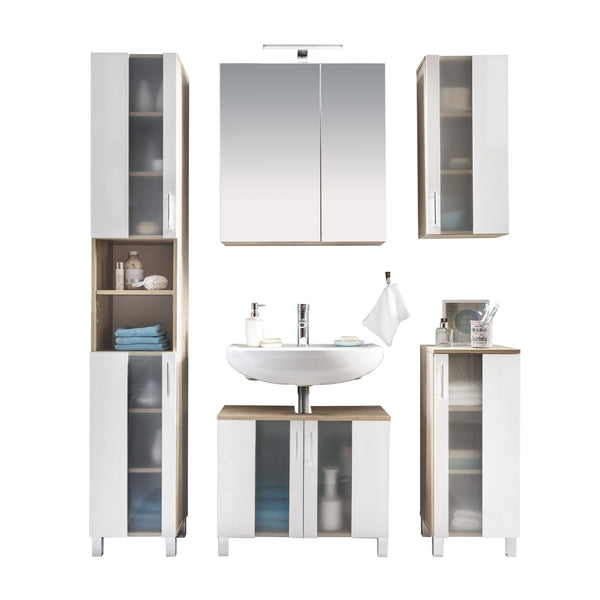 PORTO Set mobilier baie 5 piese-maisonmarket.ro