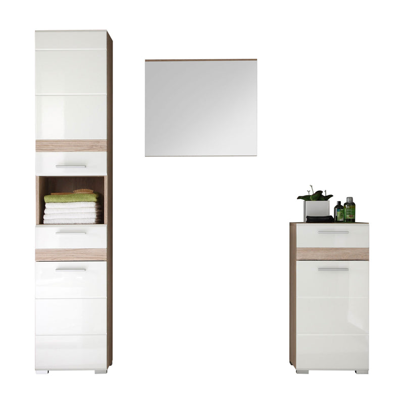 SET-ONEBAD Set mobilier baie 3 piese-maisonmarket.ro