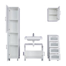 FLORIDA Set mobilier baie 4 piese-maisonmarket.ro