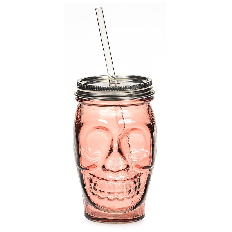 SKULL Cana cu pai 450ml-Cană-maisonmarket.ro