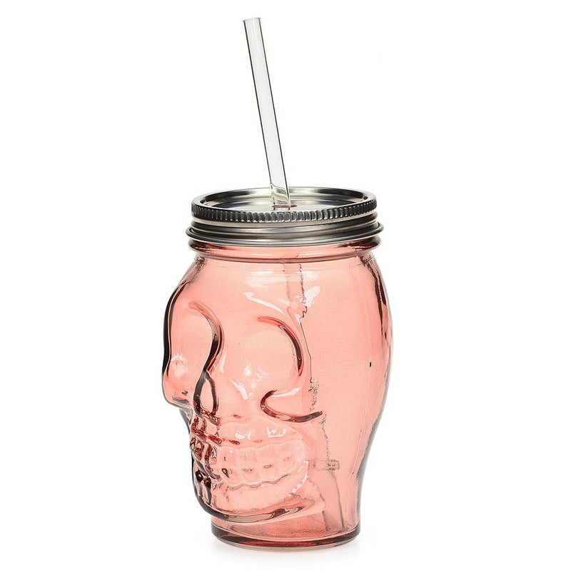 SKULL Cana cu pai 450ml-Cană-maisonmarket.ro