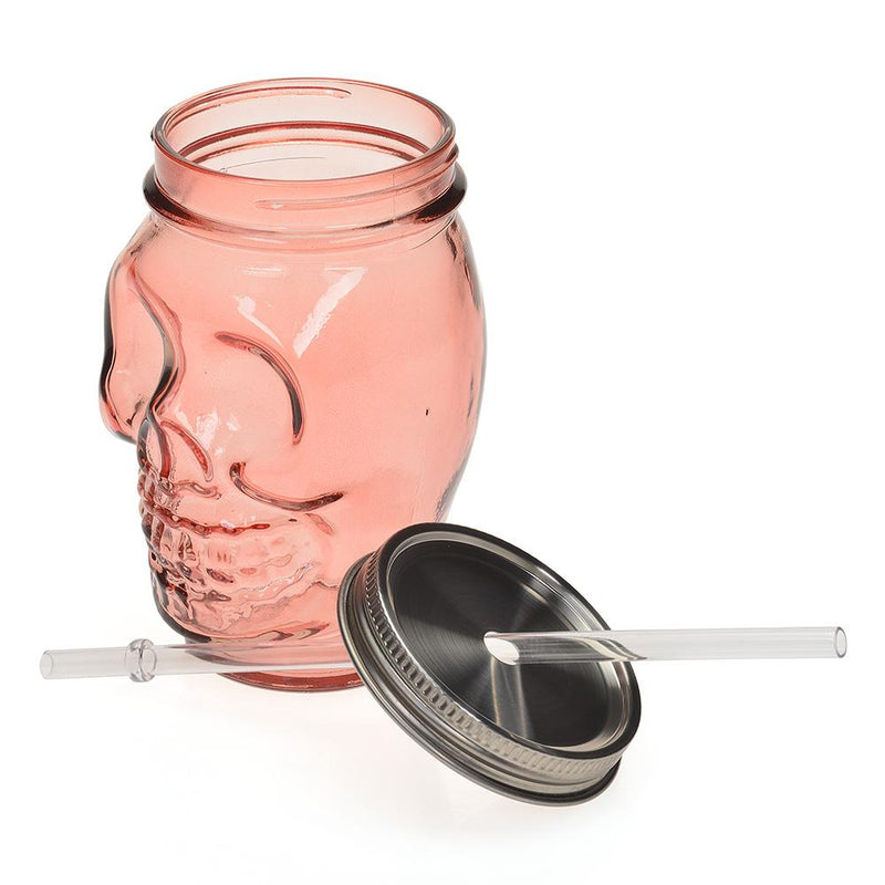 SKULL Cana cu pai 450ml-Cană-maisonmarket.ro