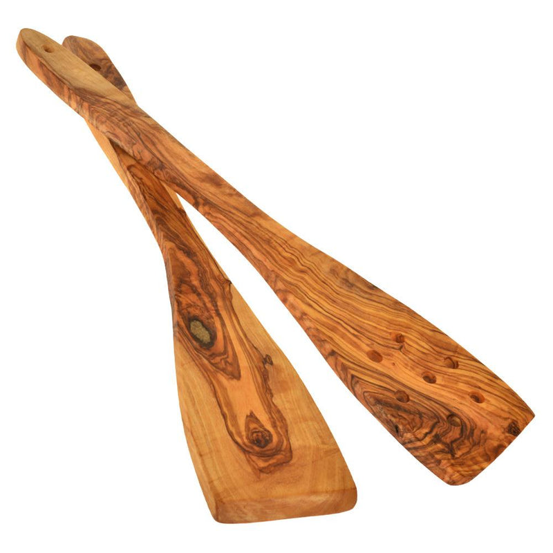CHALET Set 2 spatule bucatarie, lemn, 30cm-Ustensile grătar-maisonmarket.ro