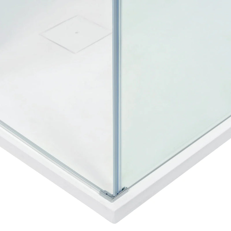MEREDITH Sistem dus, 120x90x195 cm, sticla clara